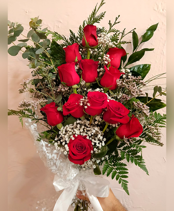 Ramo Funerario 12 Rosas